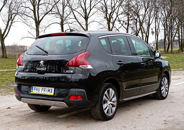 Peugeot 3008 cena 34900 przebieg: 207000, rok produkcji 2014 z Żuromin małe 254